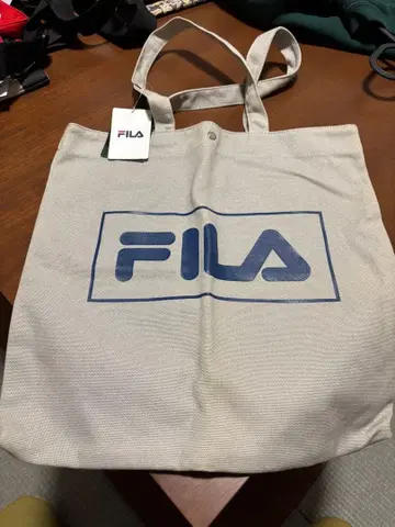 FILA 베이지 토트백 택 포함 새상품