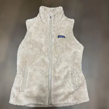 patagonia 베이지 여성 플리스 베스트 S