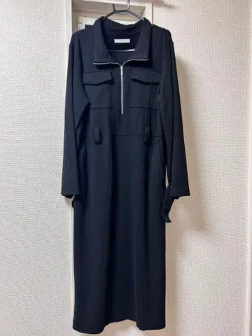 FENNEL 블랙 롱 원피스