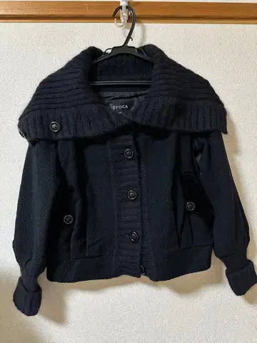 epoca 블랙 숏 자켓