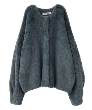 더블 페이스 페더 니트 아우터