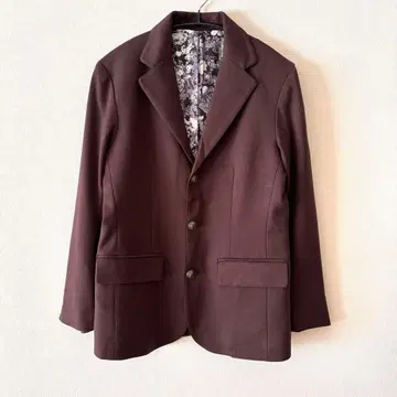 엑시즈팜 테일러드 자켓 브라운 계열 M