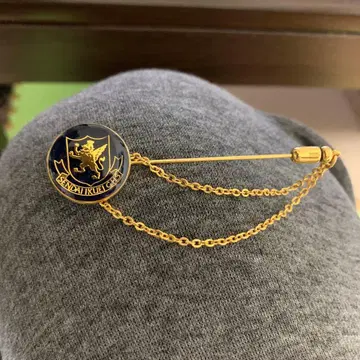 넥타이핀 브로치 학교 휘장