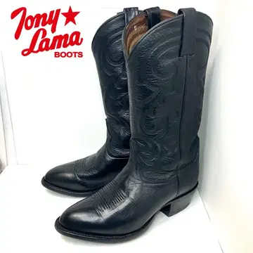 토니 라마 웨스턴 부츠 CZ820 블랙 남성용