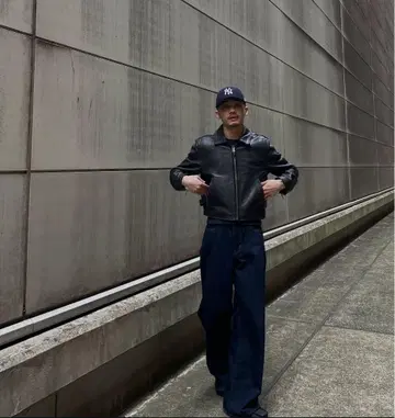 XL STRAIGHT 다크 인디고 W28