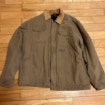 브라운 코듀로이 옷깃 자켓