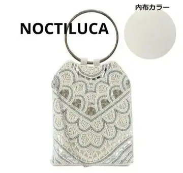 NOCTILUCA 비즈 자수 핸드백