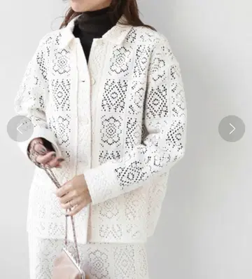 JOURNAL STANDARD relume 블록 레이스 셔츠