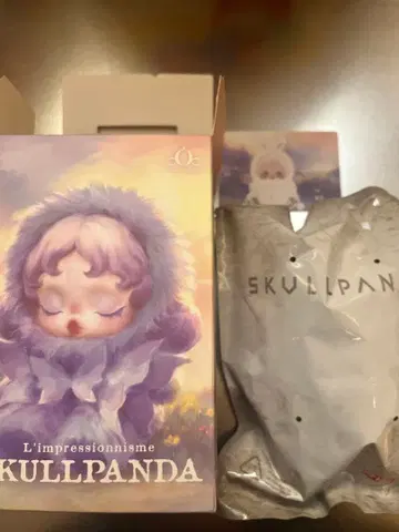 [본체 미개봉] SKULLPANDA L'impressionisme 인상파