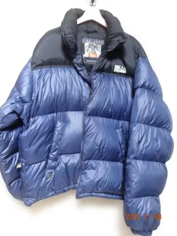 FIRST DOWN 네이비 다운 자켓 L 사이즈