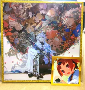 fgo 최종 재림전 입장 혜택 스티커 홍염마 아크릴 색지