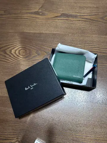폴 스미스 그린 접이식 지갑