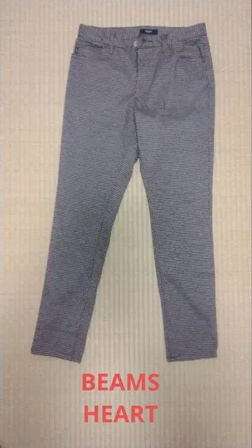 BEAMS HEART 베이직 스키니 팬츠