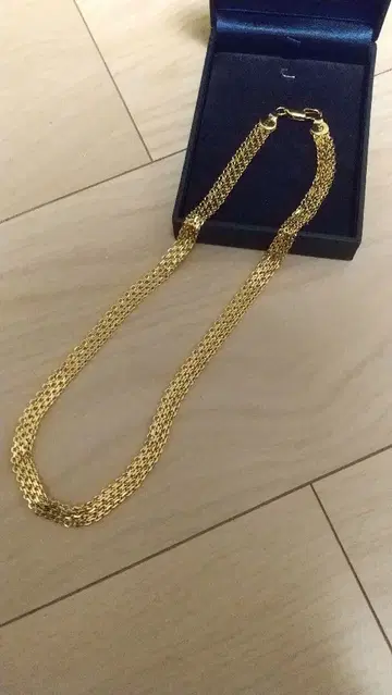 여성용 목걸이 골드 골드 컬러 정리품 45cm 18.4g