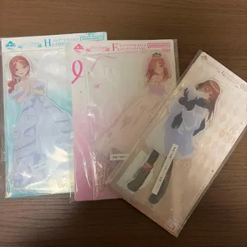 5등분의 신부 다섯 쌍둥이로부터 사랑을 담아 G상 F상 H상 세트