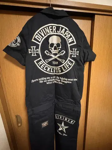 DIVINER 오버롤 M 사이즈 블랙 택 포함 새상품