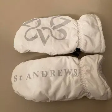 St Andrews 골프 미튼 S/M 화이트