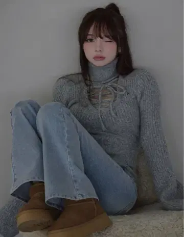 Andmary Lulu set tops gray