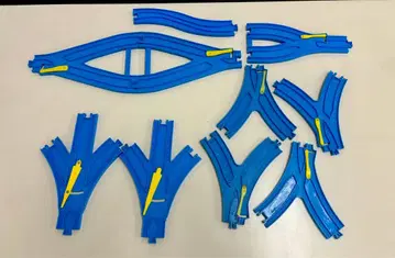 프라레일 포인트 레일 3종 + S자 레일 세트