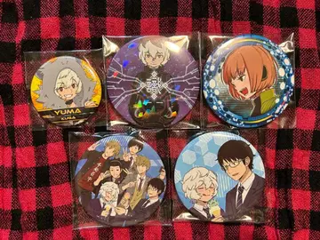 월드 트리거 캔뱃지 쿠가 유마 미와 슈 코나미 키리 스쿨 컬렉션