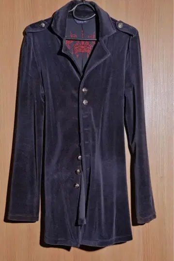 Putumayo 벨벳 롱 자켓 푸토마요 고딕