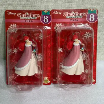 2025년 크리스마스 오너먼트 happy 복권 디즈니 아리엘
