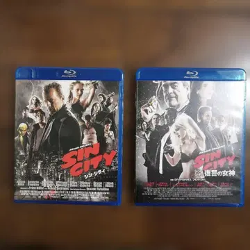 씬 시티 씬 시티 복수의 여신 블루레이 Blu-ray 세트