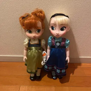 안나와 엘사 인형 세트 약 30cm