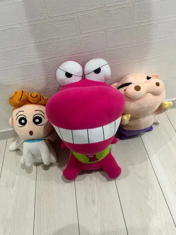 짱구는 못말려(크레용 신짱) 봉제 인형 3종 세트