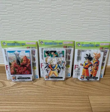 드래곤볼 40th 제일복권 F상 ACLECT 아크레트 3점 세트