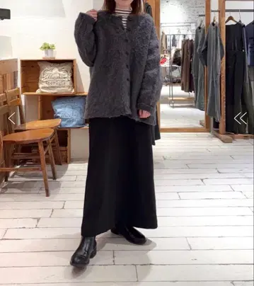 [ 새상품급 ] 퓨어세신 컬 기모 2way 니트