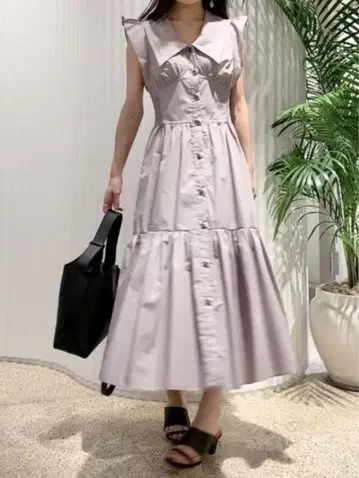 snidel 코르셋 디자인 셔츠 원피스