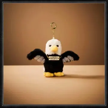 미세스 그린애플 바벨탑 사자새 봉제 인형 키링