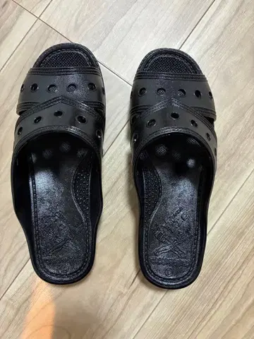 맥시멈 더 호르몬 변소 샌들 블랙 L 참, 스티커 포함