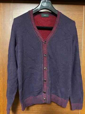 [ 이태리 제 ] ZANONE 자노네 V넥 가디건 사이즈 46