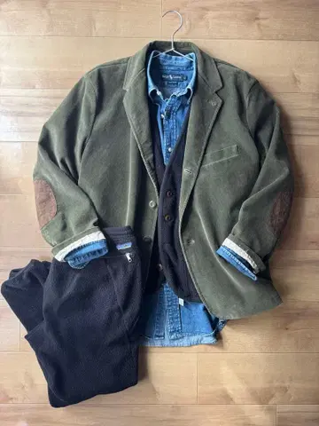 파타고니아 스포큰워드 코듀로이 테일러드 자켓 올리브 L