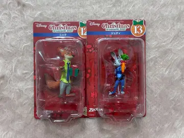 디즈니 해피 복권 크리스마스 오너먼트 닉 주디 세트