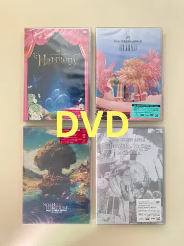 Mrs. GREEN APPLE / 일반ver ( DVD ) 4작품