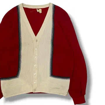 70s PARKTON 울 니트 가디건 빈티지