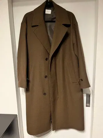 [ 미사용 ] URBAN RESEARCH DOORS 브라운 스텐카라 코트