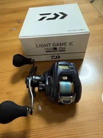Daiwa LIGHT GAME IC 150L-DH 베이트 낚시릴