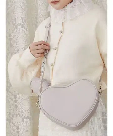 merry jenny 더블 하트 숄더백