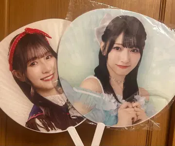 카니사와 모에코 부채 2장 세트