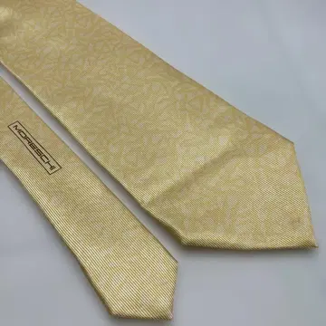 MORESCHI 골드 스트라이프 넥타이