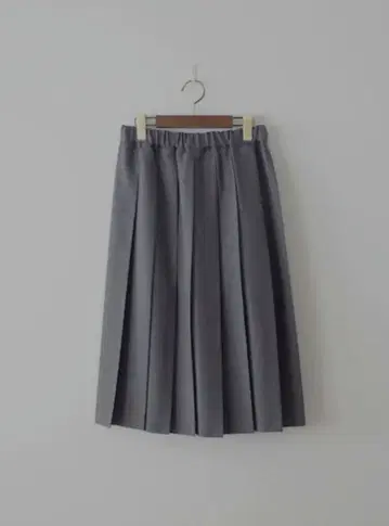 Charpentier de vaisseau의 울 플리츠 스커트