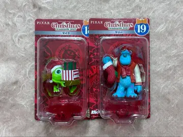 디즈니 해피 복권 크리스마스 오너먼트 마이크 샐리 세트