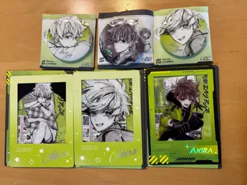 도쿄 에이리언즈 군지 아키라 캔뱃지 폴라로이드풍 카드