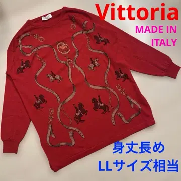 Vittoria 비토리아 여성용 이탈리아제 튜닉 기장 니트