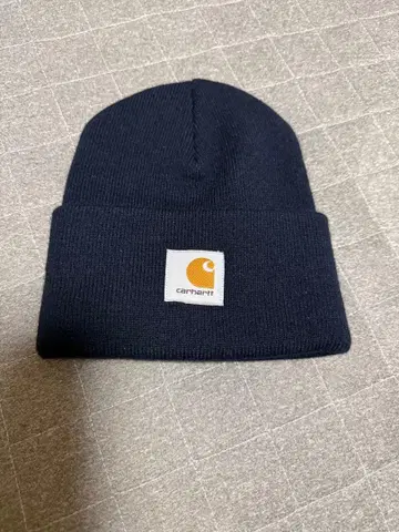 carhartt 네이비 니트 모자