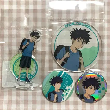 주술회전 후시구로 메구미 아크릴 스탠드 코스터 배지 유년기 점프 페스타
